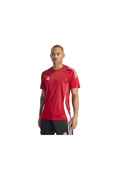 adidas Tiro24 Jsy Men's Red Sports T-Shirt - Is1016