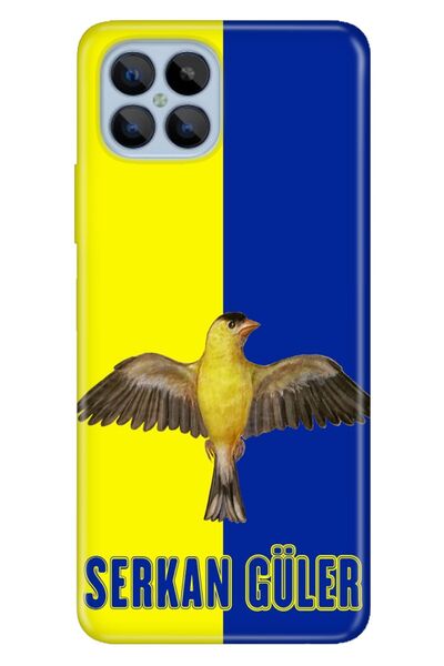 omix X600 Uyumlu Kılıf İsim Yazılı Kişiye Özel Silikon Model-23