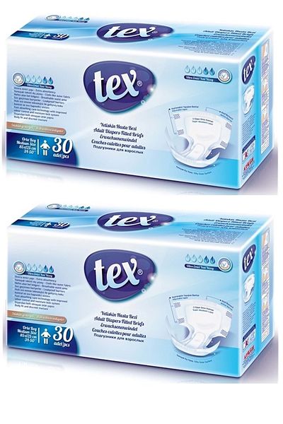 Tex 60 Medium-Medium Adult Patient Diapers