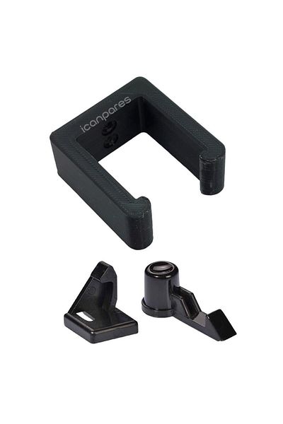Supurgeavm Phantom Compatible Dc500 Carbon Vacuum Cleaner Wall Hanging Bracket Nail Lock and Counter
