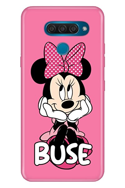 LG Q60 Uyumlu Kılıf İsim Yazılı Kişiye Özel Silikon Model-36