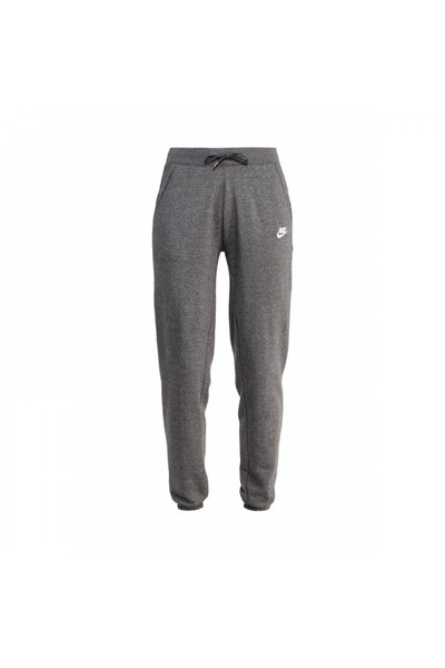 Nike Kadın Spor Giyim Normal Polar Pantolon 803650-071 (Gri / Small)