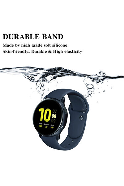 MMPSHOP Xiaomi Watch S1 / S1 Pro / S1 Active Compatible 22mm Gel Silicone Cord