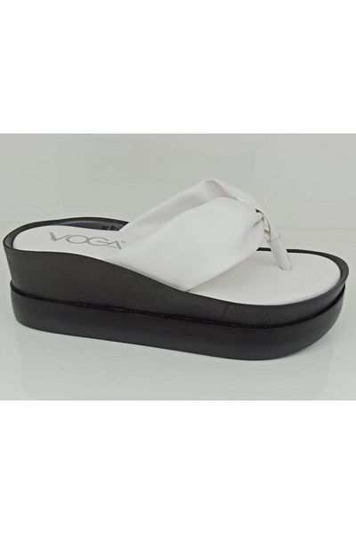 Voga 258300 Flip-flops casual confort cu toc pană