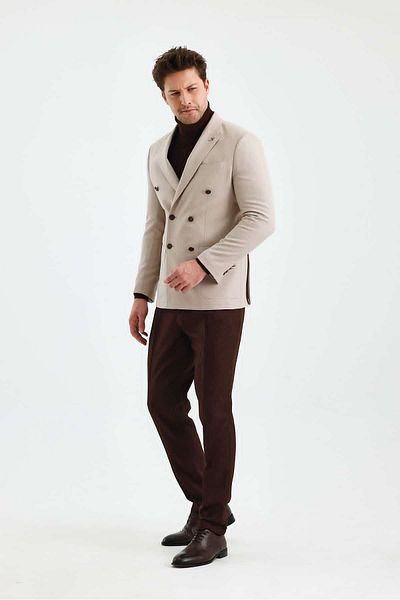 Savira slimfit ανδρικό μπουφάν μονό γιακά drop 6 υφαντό νέα σεζόν