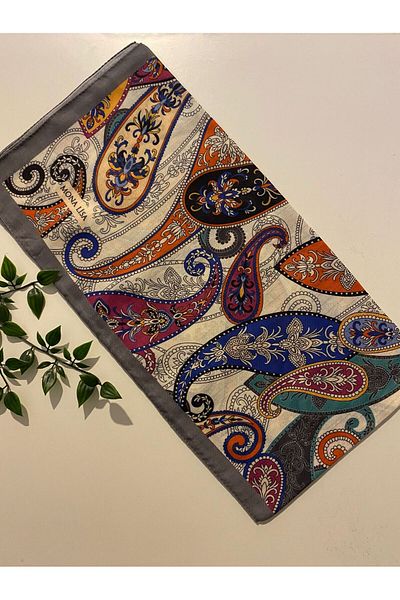 Monalisa Münhani Pattern Dubai Cashmere Scarf