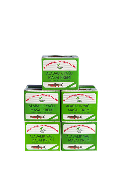 BDUP Alabalık Yağlı Masaj Kremi 5 Adet