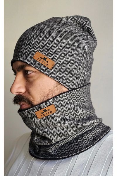 ALYA Fleece Set - Adult Beanie Neck Collar Set
