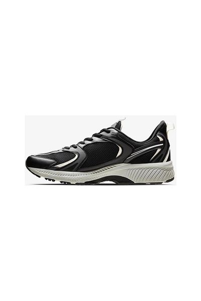 Lescon Orion Black Anatomical Sole Casual Running and Walking Shoes