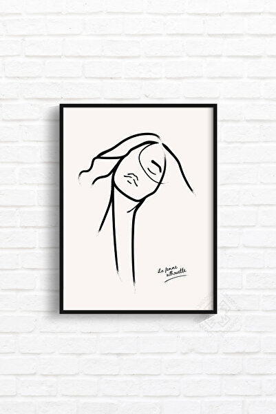 Basquiart Poster din seria Bohemian cu ramă din lemn, Tablou nr:86