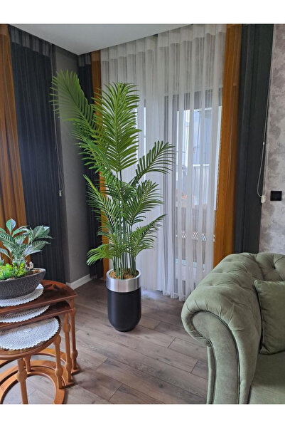 İremÇiçekçilik 210 Cm 18 Yaprak Yapay Çiçek Uygula Yapay Ağaç Yapay Çiçek Salon Cicegi