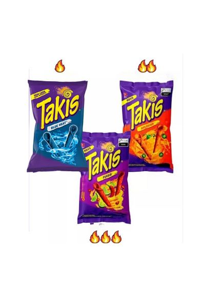 Takis (Fuego, Blue Heat , Xplosion) 35 Gr