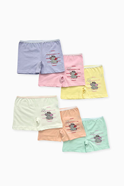 Berrak 5614, Pack of 6 Girls' Boxers