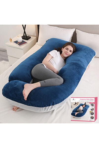 Donetella Pregnancy Pillow, 58 inches G-Shape Full Body Support