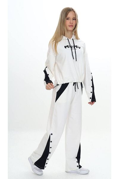 Jannock Κοριτσίστικη 100% βαμβακερή κουκούλα Oversize μακρυμάνικη φόρμα