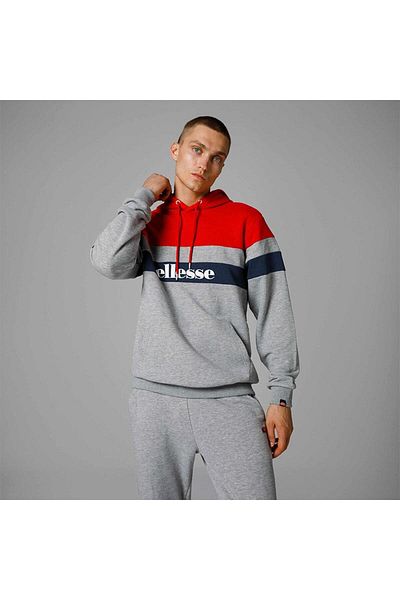 Ellesse Ανδρικό Γκρι Φούτερ Em272-gr