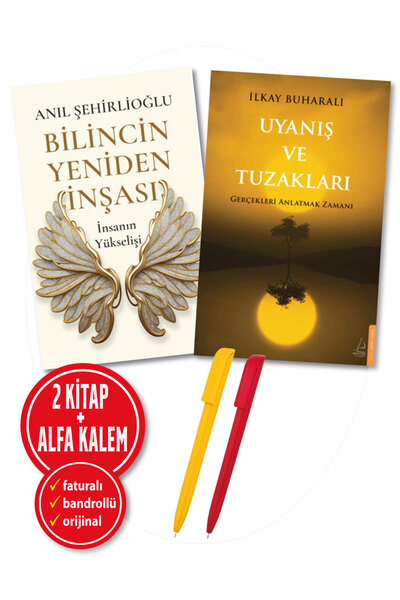 Destek Yayınları Alfa Kalem+Uyanış ve Tuzakları-Bilincin Yeniden İnşası (İlkay Buharalı,Anıl Şehirlioğlu)2 Kitap YENİ