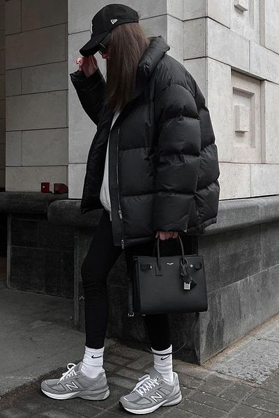 Madmext Černá základní dámská bunda Puffer Mg1582