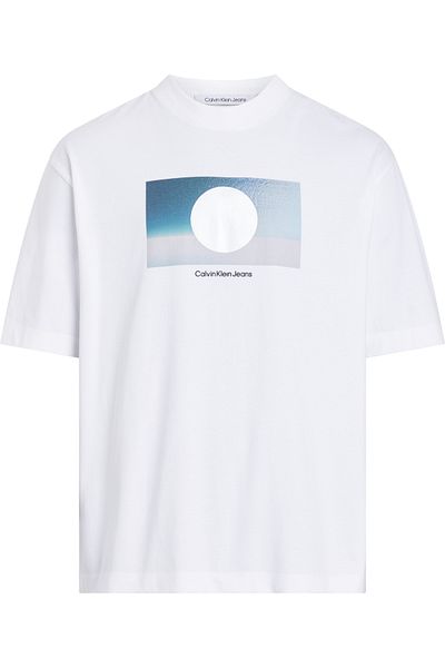 Calvin Klein Men White T-Shirt