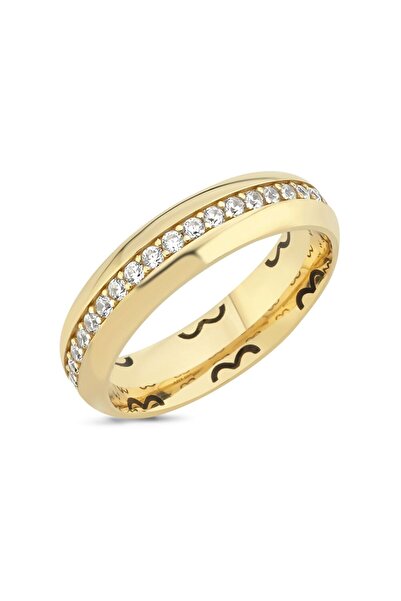 Sembol Gold Altın Alyans Taşlı 5mm