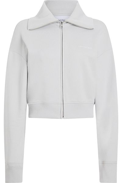 Calvin Klein Logo Printed Back Long Sleeves Jacket