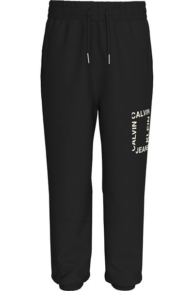 Calvin Klein Logo Printed Drawstring Waist Joggers