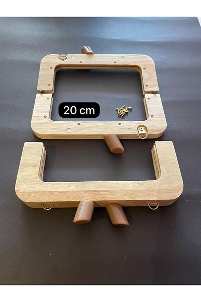 Yüncü Nihat Ξύλινες μπούρσες με χάντρες 20 cm