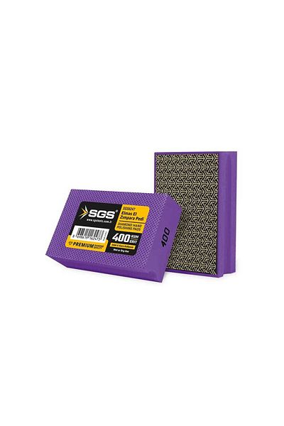 SGS Diamond Hand Sanding Pad 400 Grit