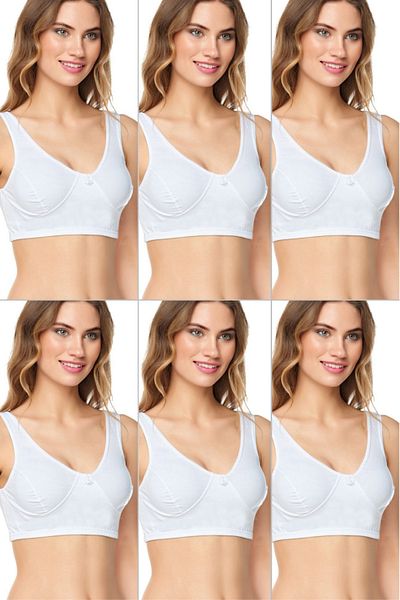 CNT Women's Recovery Half Tank Top 6 Pack