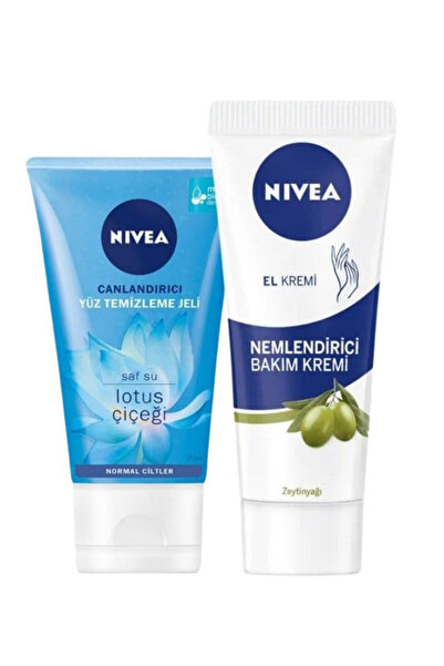 NIVEA Yüz Temizleme Jeli 150 ml El Kremi 100ml