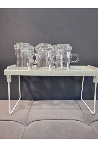 Lider MAGNESİA Γκρι Πλαστικό Ράφι 30cm x 14,5cm Πτυσσόμενο Οργανωτή Ντουλάπας