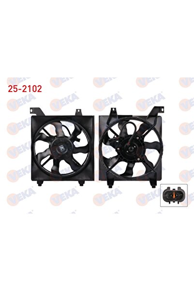 BH ACCENT ERA SU FANI / ERA BENZİNLİ 2006-2011 FAN MOTORU KOMPLE SU RADYATÖR ...