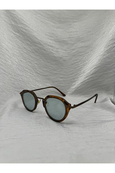 Extoll Leopard Frame Round Metal Pc Uv 400 Lens Sun Glasses