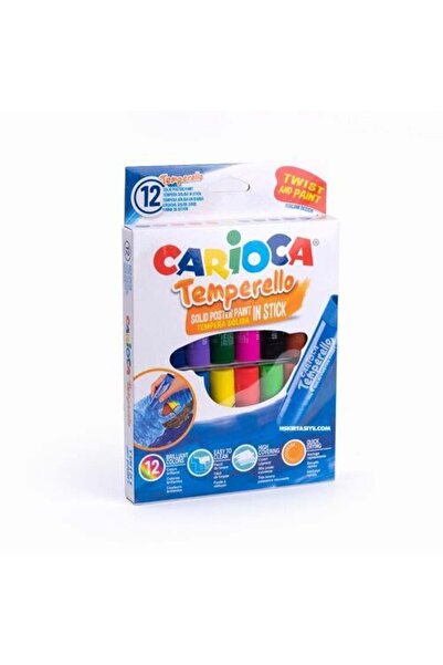 CARIOCA Temperello Stıck Poster Boyama Kalemi 12Li