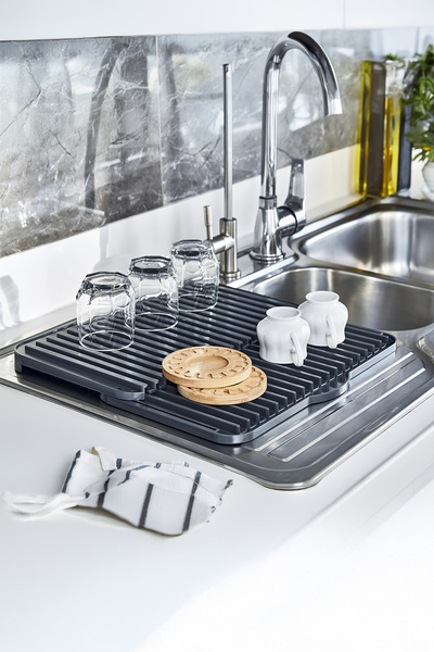 Nandy Home Çok Amaçlı Bulaşıklık Tezgah Üstü Kurutmalık Bulaşık Tepsisi