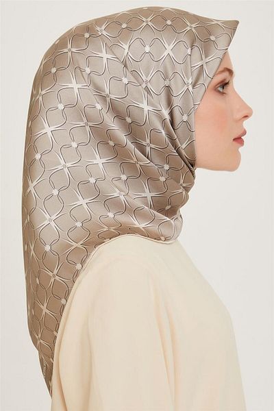 Armine 100% Twill μεταξωτό μαντίλι σεζόν φθινόπωρο-χειμώνα 2024-2025 9207D 06
