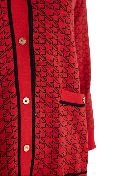 Aker V-Neck Knitwear Jacket