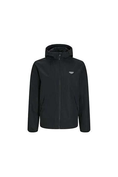 Jack & Jones Ανδρικό casual μπουφάν Jack Jones Jorbushwick 12260451 -ΜΑΥΡΟ Μαύρο