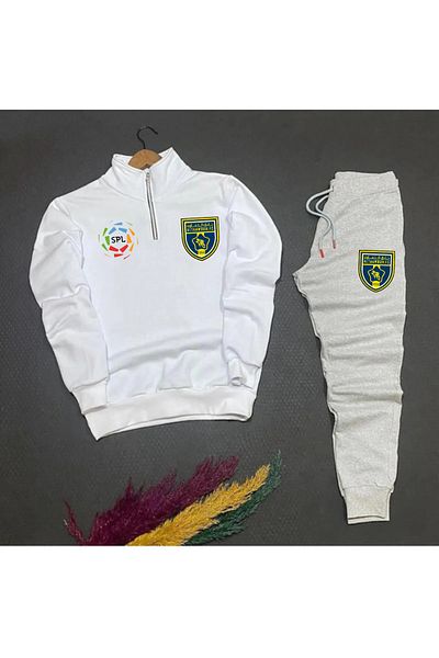 Pisa Art Al Tchilarun Fc - Custom Design Half Zip Sweat and Sweatpants Set
