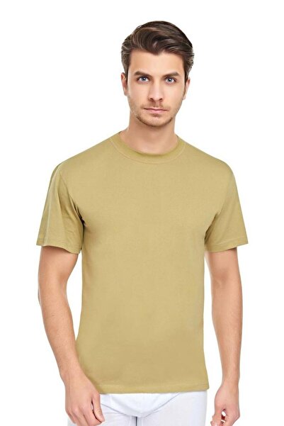 CENNETOĞLU Men's Slim Fit Crew Neck Undershirt 6 Pack