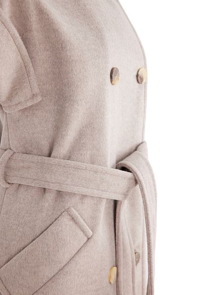 Aker Epaulet Detailed Waist Belted Vest