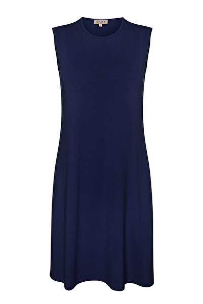 Aker Sıfır Kol Bisiklet Yaka Tunik