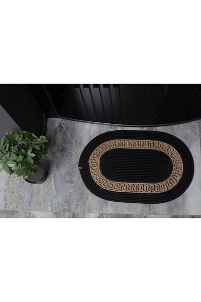 ModaCardin Door Front Mat Toilet Seat Front Countertop Front Jute Straw Mat