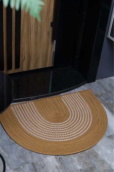 ModaCardin Door Front Mat Toilet Seat Front Countertop Front Jute Straw Mat