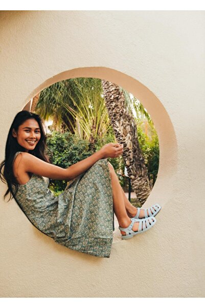 IGOR S10258 Sandale Biarritz Brillo Albastru deschis