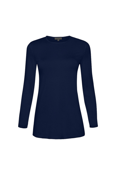 Aker Боди с дълъг ръкав и кръгло деколте