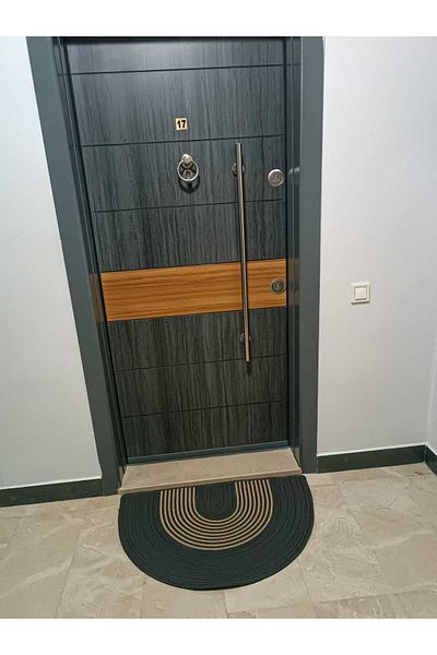 ModaCardin Covoraș de ușă față de scaun de toaletă față de blat de iută