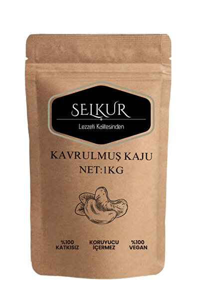 SELKUR Kavrulmuş Kaju 1kg(DOYPACK AMBALAJ KAVRULMUŞ VE TUZLU)