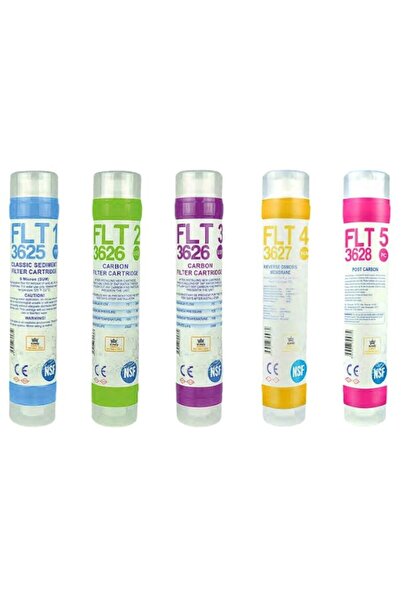filteksuaritma Nsf Sertifikalı Su Arıtma Cihazı Filtresi 5'li Set