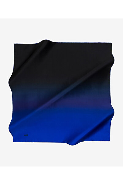 Aker Шарф з візерунком у вигляді пензликів, 90x90, шовк Тівіл